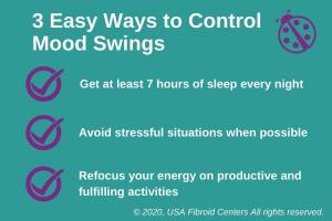 mood swings fibroids uterine