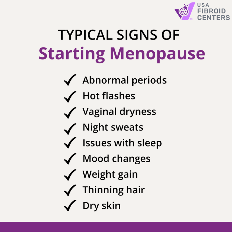 Can UFE Cause Premature Menopause? | USA Fibroid Centers