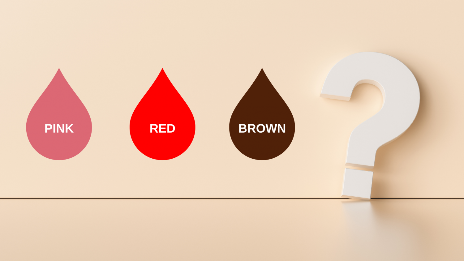 Worried about that brown discharge after your period? Keep calm