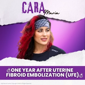 Events 4 MTV Challenge Star Cara Maria's One Year After Uterine Fibroid Embolization (UFE)